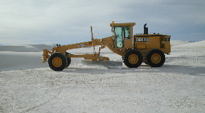 White Sands Schneepflug